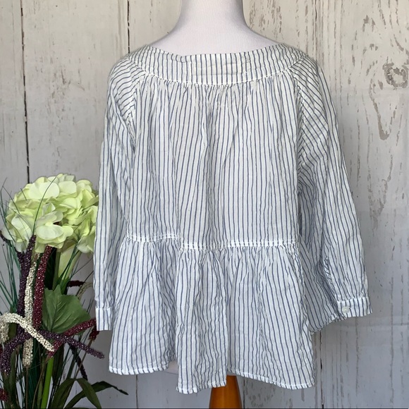 Free People We The Free Sea to Shore Stripe Top S - Picture 5 of 8